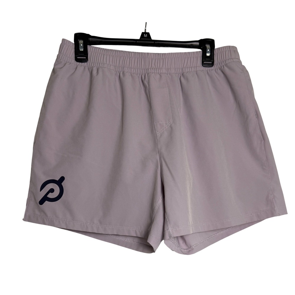 Peloton Womens Mauve Purple Lined Athletic Running Shorts Size Large L
